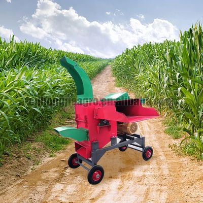 qualidade  Factory Home Use Grass Forage Chopper Chaff Cutter And Grinder Machine For Animal Feed fábrica